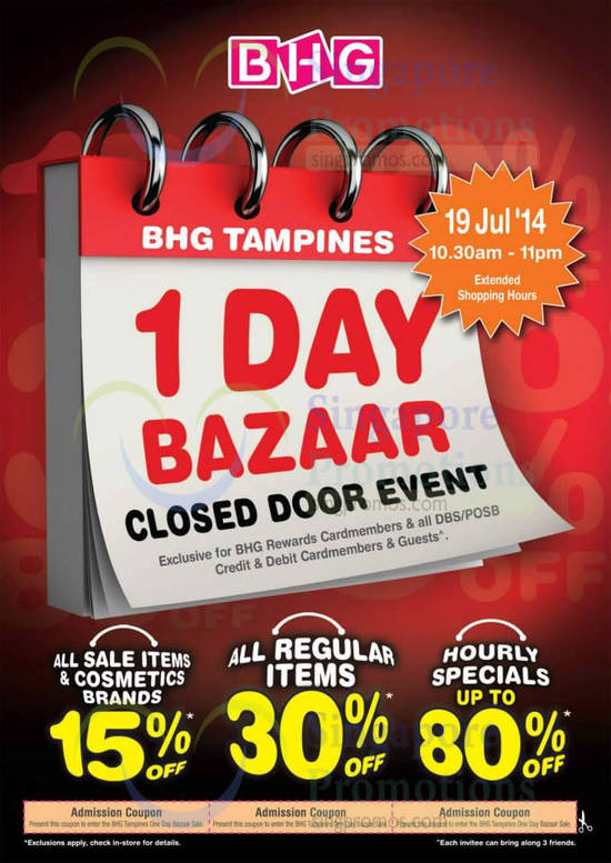 1 Day Bazaar Sale Highlights, Discounts