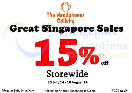 15 Percent Off Storewide