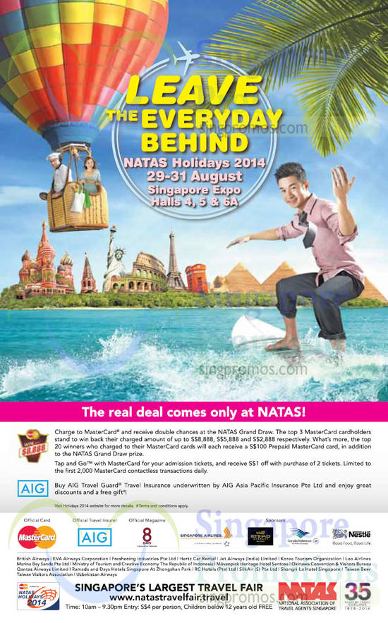 19 Aug Win Up To 8,888 Dollar, AIG Travel Insurance