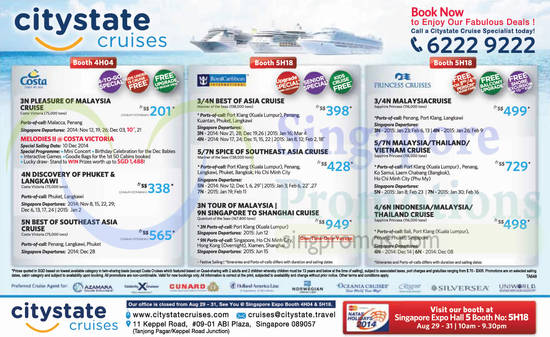 28 Aug Citystate Cruises Malaysia, Phuket, Langkawi, Southeast Asia, Shanghai, Thailand, Vietnam