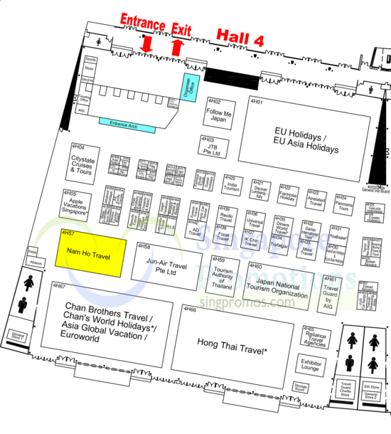 29 Aug NATAS Floor Plan, Hall 4