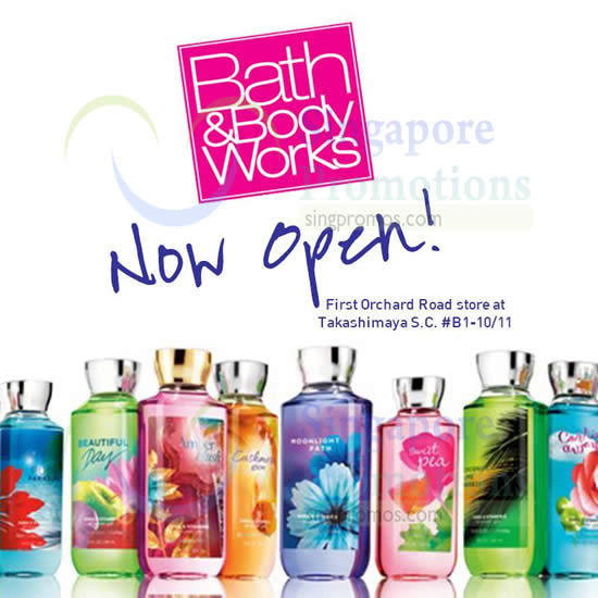 Bath Body Works New Outlet At Takashimaya 17 Jul 2014