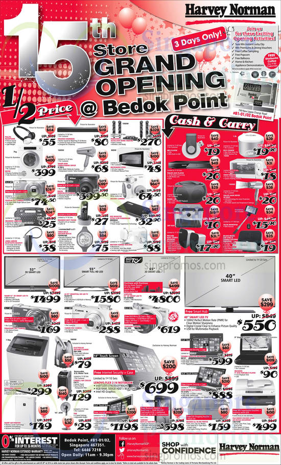 Bedok Point Opening Specials 26 Jul 2014