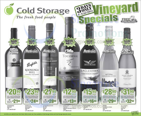 Cold Storage 4 Jul 2014