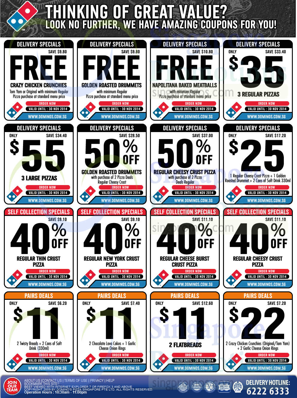dominos pizza deals and coupons