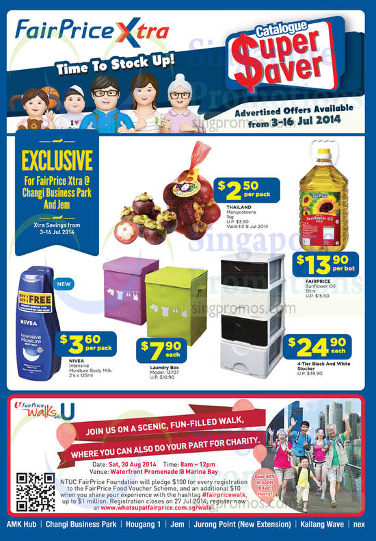 Fairprice Sunflower Oil, Laundry Box