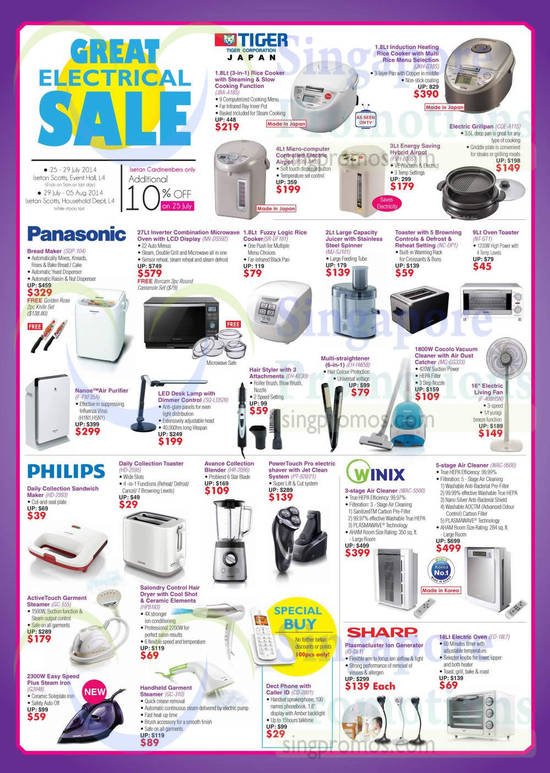 Great Electrical Sale 24 Jul 2014