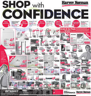 Featured image for (EXPIRED) Harvey Norman Digital Cameras, Furniture & Appliances Offers 19 – 25 Jul 2014