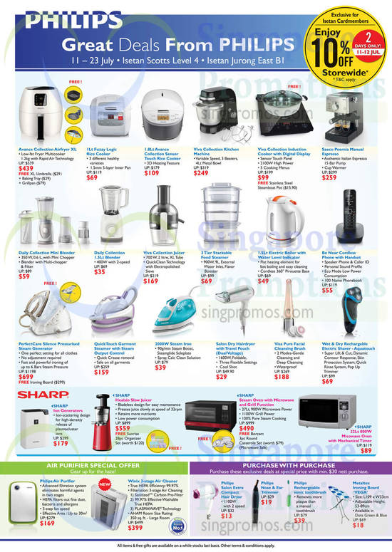 Isetan Philips 7 Jul 2014