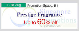Featured image for (EXPIRED) Isetan Orchard Prestige Fragrance Promotion 1 – 31 Aug 2014