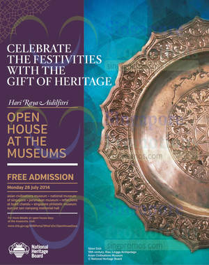 Featured image for (EXPIRED) NHB FREE Admission To Museums & Institutions 28 Jul 2014