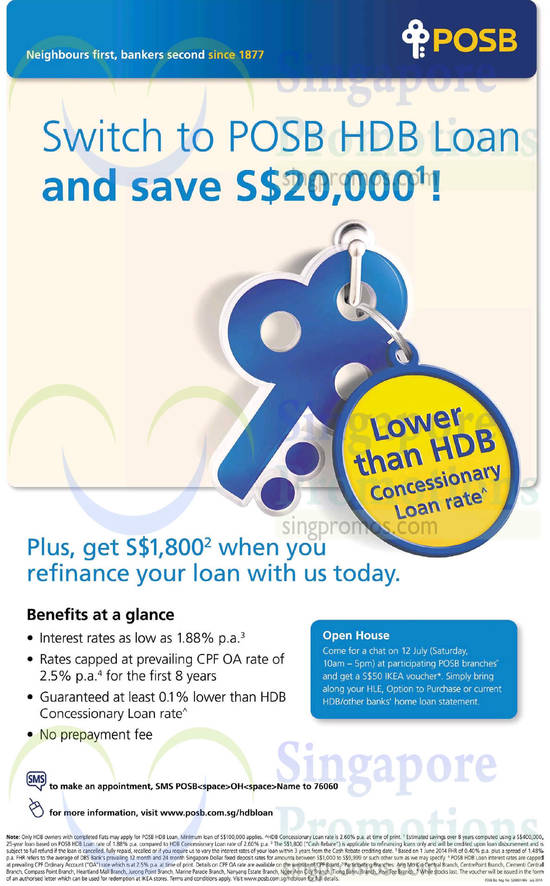 POSB HDB Loan 9 Jul 2014