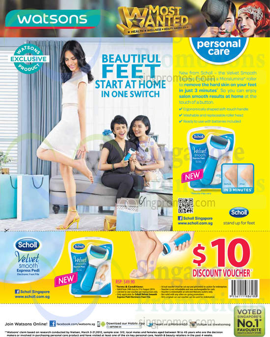 Scholl Velvet Smooth Express Pedi