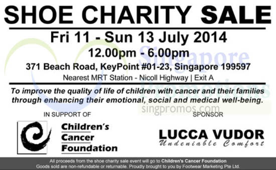 Shoe Charity Sale 11 Jul 2014