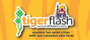 Featured image for (EXPIRED) TigerAir 24hr Promo Air Fares 17 – 18 Jul 2014