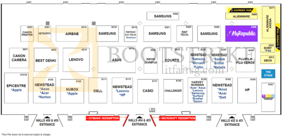 25 Aug Floor Plan Level 4, COMEX 2014