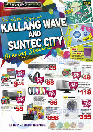 Featured image for (EXPIRED) Harvey Norman Kallang Wave & Suntec City Opening Specials 30 Aug – 14 Sep 2014