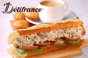 Featured image for (Over 71,000 Sold) Delifrance 53% OFF Sandwich, Beverage & Madeleines Set @ 25 Locations 29 Aug 2014