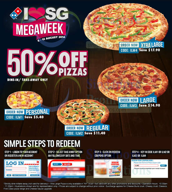 dominos deals coupons