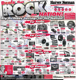 Featured image for (EXPIRED) Harvey Norman Digital Cameras, TVs , Appliances & Other Electronics Offers 2 – 8 Aug 2014