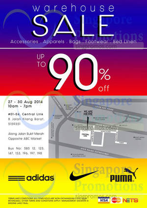 Featured image for (EXPIRED) Link THM Warehouse SALE Up To 90% OFF 27 – 30 Aug 2014