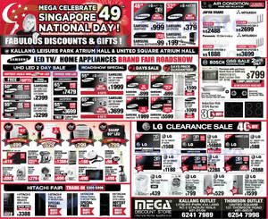 Featured image for Mega Discount Store TVs, Appliances & Air Conditioner Offers 9 Aug 2014