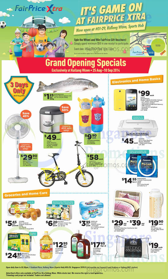 NTUC Fairprice 25 Aug 2014