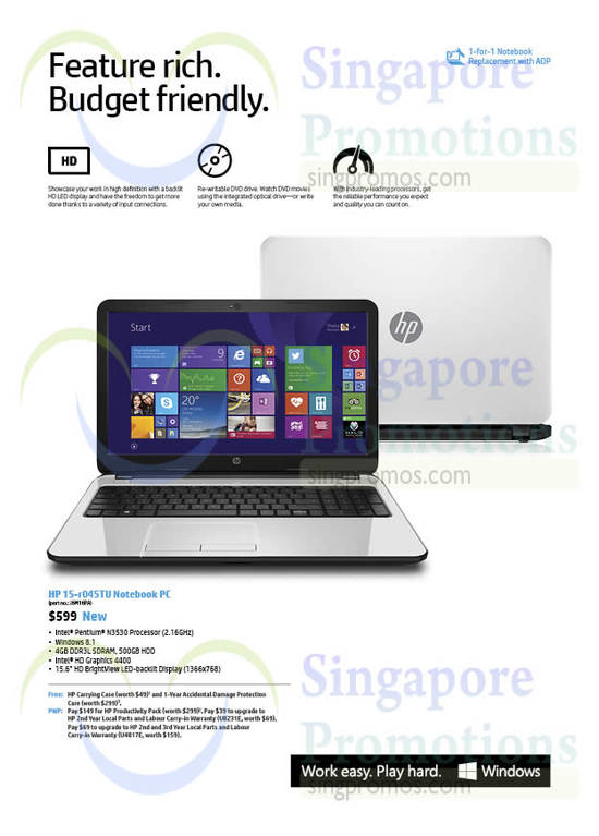 Notebook 15-r045TU