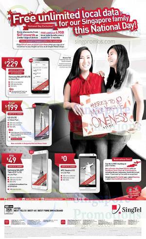 Featured image for (EXPIRED) Singtel Smartphones, Tablets, Home / Mobile Broadband & Mio TV Offers 9 – 15 Aug 2014