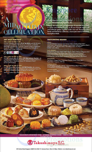 Featured image for (EXPIRED) Takashimaya Mid Autumn Celebration Event 7 Aug – 8 Sep 2014