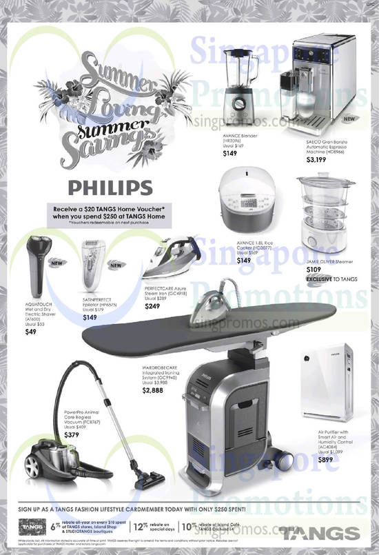 Tangs Philips Offers 8 Aug 2014