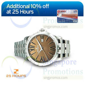 Featured image for (EXPIRED) 25 Hours 10% OFF For Citibank SMRT Cardmembers 19 Sep – 31 Dec 2014