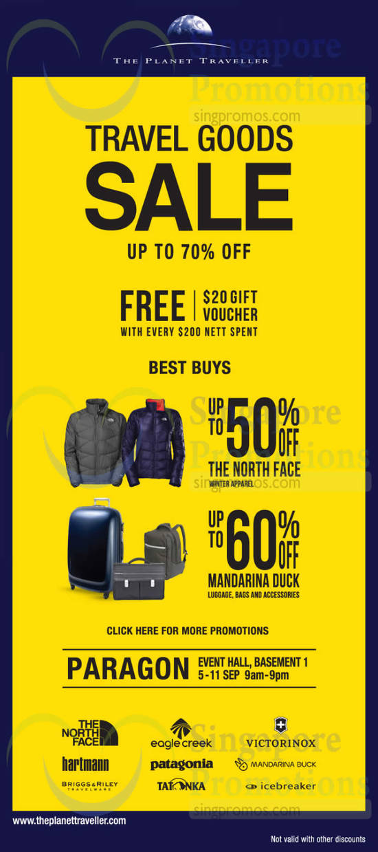 5 Sep Best Buys Up To 50 Percent Off at North Face, Up To 60 Percent Off at Mandaring Duck