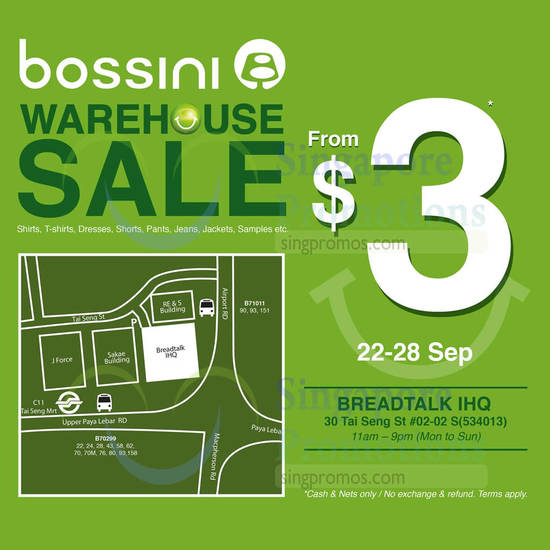 Bossini 20 Sep 2014