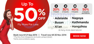 Featured image for (EXPIRED) Air Asia Promo Air Fares 15 – 21 Sep 2014