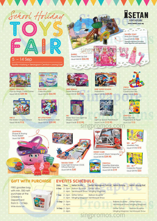 Isetan Toy Fair 2 Sep 2014