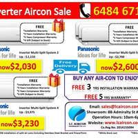 Panasonic Inverter Aircon