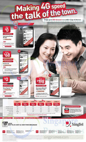 Featured image for (EXPIRED) Singtel Smartphones, Tablets, Home / Mobile Broadband & Mio TV Offers 6 – 12 Sep 2014