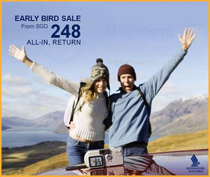 Featured image for (EXPIRED) Singapore Airlines Promotion Air Fares 16 – 28 Sep 2014