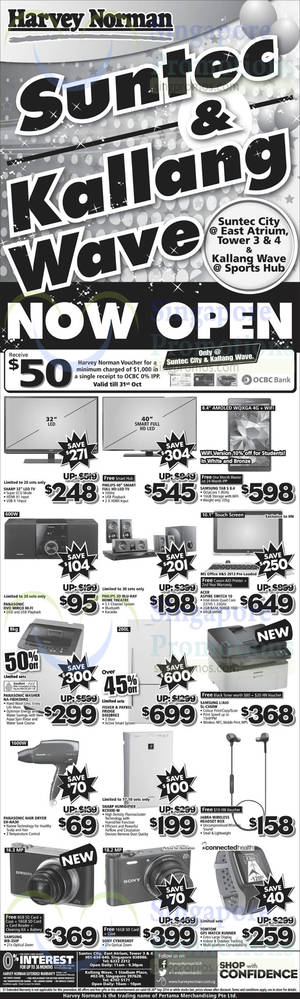 Featured image for (EXPIRED) Harvey Norman Digital Cameras, Appliances & Electronics Offers 20 – 26 Sep 2014