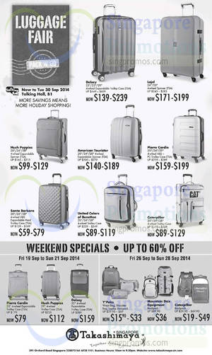 takashimaya luggage