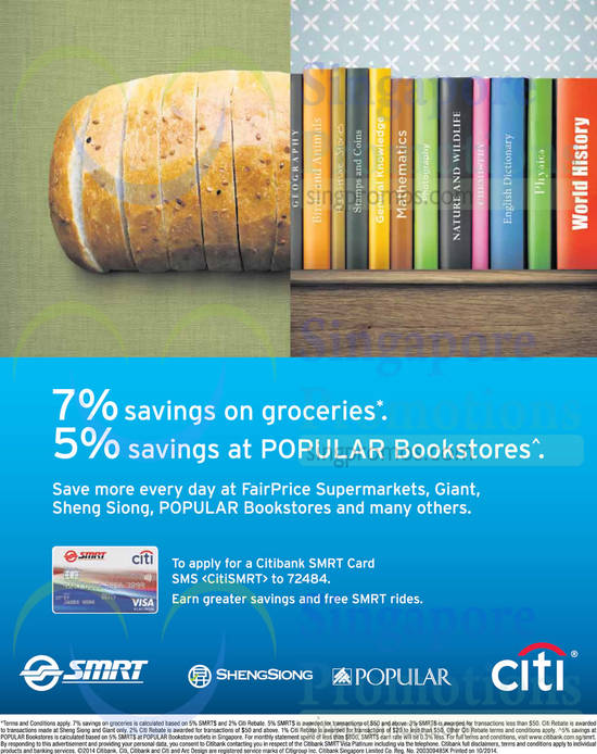 9 Oct 7 Percent Savings on Groceries, 5 Percent Savings at Popular