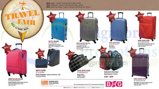 BHG Travel Fair 24 Oct 2014