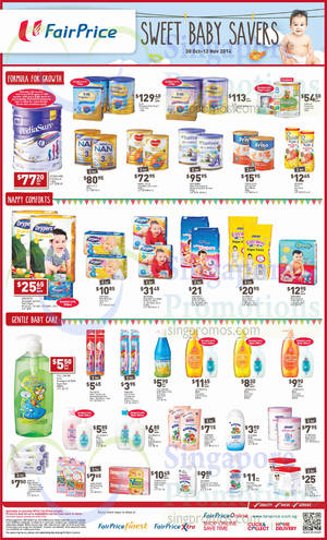 Featured image for (EXPIRED) NTUC Fairprice Baby Savers, Groceries & Wines Offers 30 Oct – 12 Nov 2014