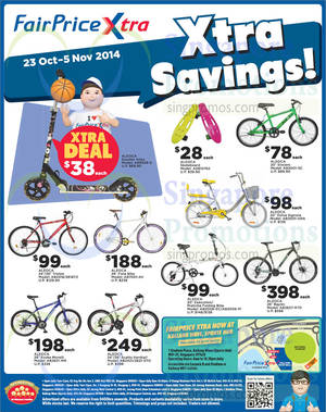 Featured image for (EXPIRED) NTUC Fairprice Electronics, Groceries, Bicycles & Wines 23 Oct – 5 Nov 2014