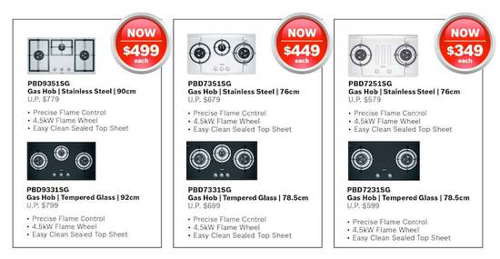 Bosch Hobs Promotion