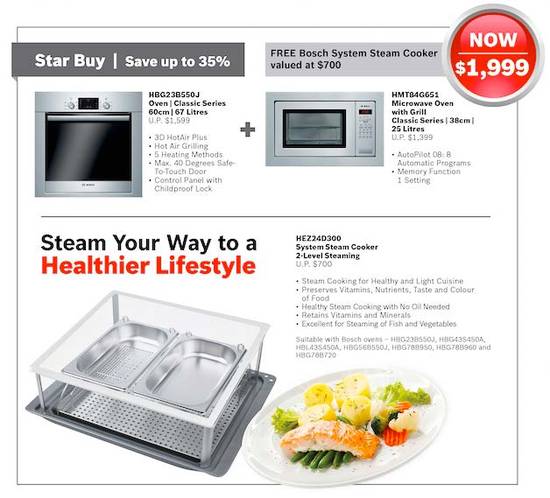 Bosch Oven Promotion