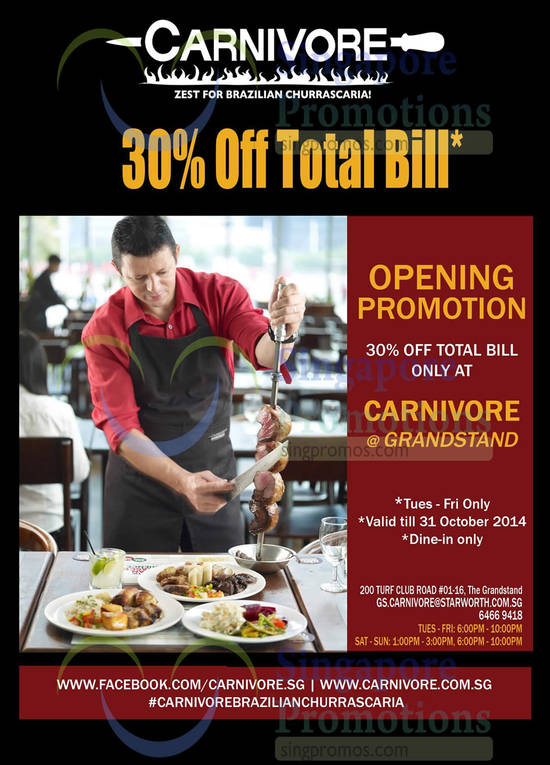 Carnivore 19 Oct 2014