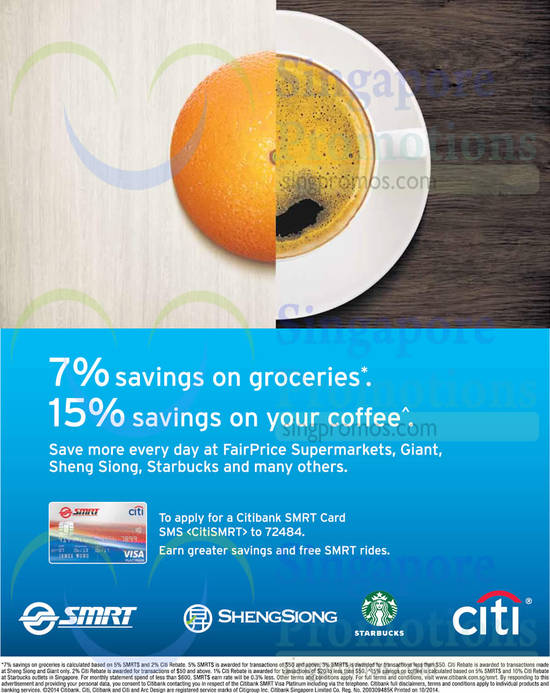 Citibank Card Offers 2 Oct 2014