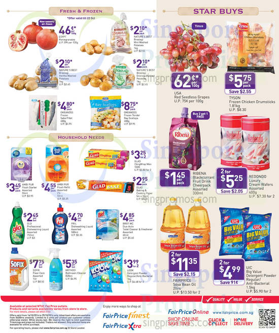 Deepavali Specials Fresh, Frozen, Household Needs, Star Buys